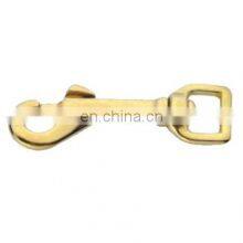 JRSGS Heavy Duty Bolt Snap Swivel Strap Round Eye Locking Key Solid Brass Hardware S0252
