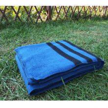 High Quality 30%wool/70%Polyester Blend Military Blanket/Army Blanket thumbnail-3