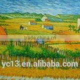 Vangao Abstract Landscape Knife Country Scence Oil Painting on Canvas Home Decoration thumbnail-1