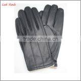 Driving Gloves for Men Fashion Black Goatskin Mens Leather Driving Gloves thumbnail-2