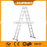 Industrial Aluminum 2*9 Multifunction Extension Ladder