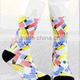 Women's ankle sublimation socks custom print socks