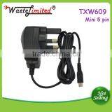 Promotional Micro USB Travel Charger for Nokia V8 UK Plug With CE ROHS