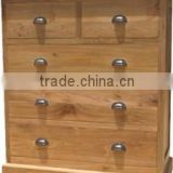 Recycled Teak Chest of 5 Drawers SCD-02 thumbnail-1