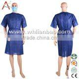 Spunbond Polypropylene PP / PP+PE / SMS / SMMS / CPE Disposable Medical Gowns thumbnail-1