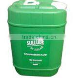 20 Liter Sullair Compressor Fluid Oil and Well Carrier/shell Compressor Oil Supplier's Choice