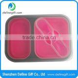 Eco Collapsible Lunch Box, Silicone Food Storage thumbnail-5