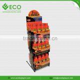 Customize Printed Cardboard Food Display Grocery Shelves Wholesale