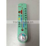 Glass Tube Thermometer and Bimetal Hygrometer