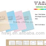 PVC/Paper Cover Exercise Book For Office And School With Transparent PVC