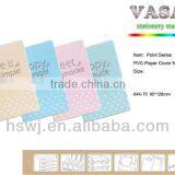 PVC/Paper Cover Exercise Book For Office And School With Transparent PVC