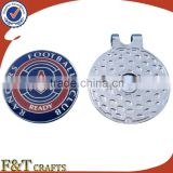 Football club masonic magnetic golf ball marker hat clip