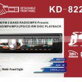 KD-8220 12V DETACHABLE PANEL ONE DIN USB SD DVD CD CAR RADIO PLAYER thumbnail-1