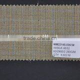 Check Fine Quality Italia Design Worsted Wool Silk Men's Jacketing Fabric thumbnail-1