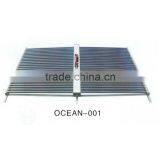 Sunny Water Horizontal Type of Non-pressurized Solar Collector, Directly Flow 50 Vacuum Tubes Low Pressure Solar Collectors