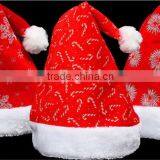 Hot Promotion Wholesale Christmas Gifts Santa Claus Hat Fashion Soft Classical Christmas Hats thumbnail-1