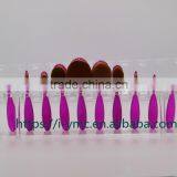 Private Lable Beautiful New Fashion Rose Red Ellipses Maquillaje Tools