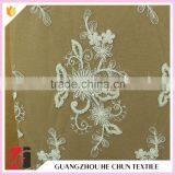HC-6117-1 Hechun Floral Crochet Patterns Hand Beaded Bridal Lace Fabric thumbnail-3