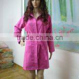 Beautiful Suede Woven Microfiber Bathrobe/sport Bathrobe thumbnail-1