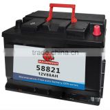 58821 DIN Standard 12v88ah 88ah global car battery