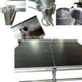 Wedding Simple Aluminum Stage With Portable Stage Platform(Red/Blabk/Grey)