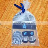 Infants & Toddlers Age Group Unisex Baby Cap Mittens Gift Set thumbnail-6