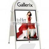 QZH-A1 High Quality Iron Advertising Pavement Sign Stands thumbnail-1