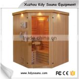 Luxury indoor mini portable dry sauna room