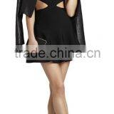 2015 Summer Crossed Cutout Sexy Strap Tight Fashion Bodycon Dress- SYK15040 thumbnail-4