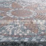Paving stone colorful cube stone