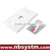 Face Plate 1 Port, Size:70x115mm