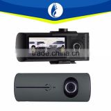G-sensor X3000 Dual Lens HD 2.7" GPS Car DVR Driving 1080p wireless Dash cam Camera Video Recorder with gps