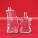 Hot Selling Bulding Shape Bottles 500ml Deadwood Shape Bottle Transparent Water Bottles thumbnail-2