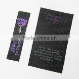 High Density Damask Woven Care Name Badge Machine Label thumbnail-1