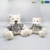 Plush Material 30cm Plush Bear Toys With Coat thumbnail-1