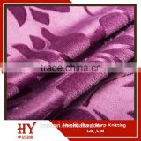 Hot selling Flowers Pattern 100% Polyester Embossed Velvet Upholstery Fabric for Home Textile
