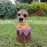 Resin Sensor singing small puppies gift items wholesale