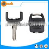 High Quanlity 2 Button Remote Key Case With Uncut Right Blade no Logo Black Color for Opel Opel Corsa Astra g Vectra