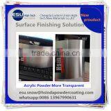 Cheap DIY New Product Recycling Acrylic Clear Transparent Powder Coating