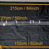 Polyester Automobile Snow Cover Black Silver thumbnail-2