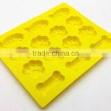 BPA Free FDA Food Grade Fish Pawprint Dog Bone Pastry Cake Silicon Baking Tray thumbnail-5