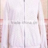 Newest Fashion Girls Pig Suede Jacket Dyed Color With Square Shaped Hole thumbnail-3