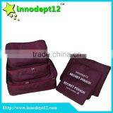 Polyester Portable for Travel Packing Cubes Set Travel Bag Storage thumbnail-2