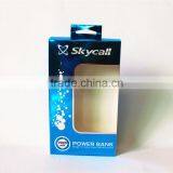 New Design Plastic Clear Window Paper Packing Box for Electronic