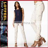 Top Quality Abstract Women Skinny Jeans Pants (LOTX158) thumbnail-1