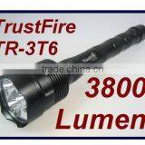 TrustFire TR-3T6 3800LM 3xCREE XM-L T6 Best LED Flashlight Torch 5-Mode 3 x 18650 thumbnail-2