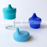 2016 Alibaba Express China Drinking Glass Cup Lid Silicone Sippy Cup Lid