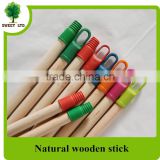 uncoated natural broom wooden handle china factory