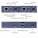 Support Copy EDID and KVM/usb Function 3D Hdmi Transmitter Extender 60m Over Cat6 thumbnail-3