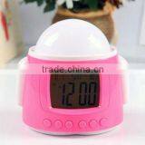 Novelty Promotional Item Gift Android Robots DIY Music Led Star Light Projecting Alarm Clock,digital Clocks